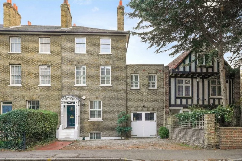 A large Wimbledon Village house with 2 off-street parking space