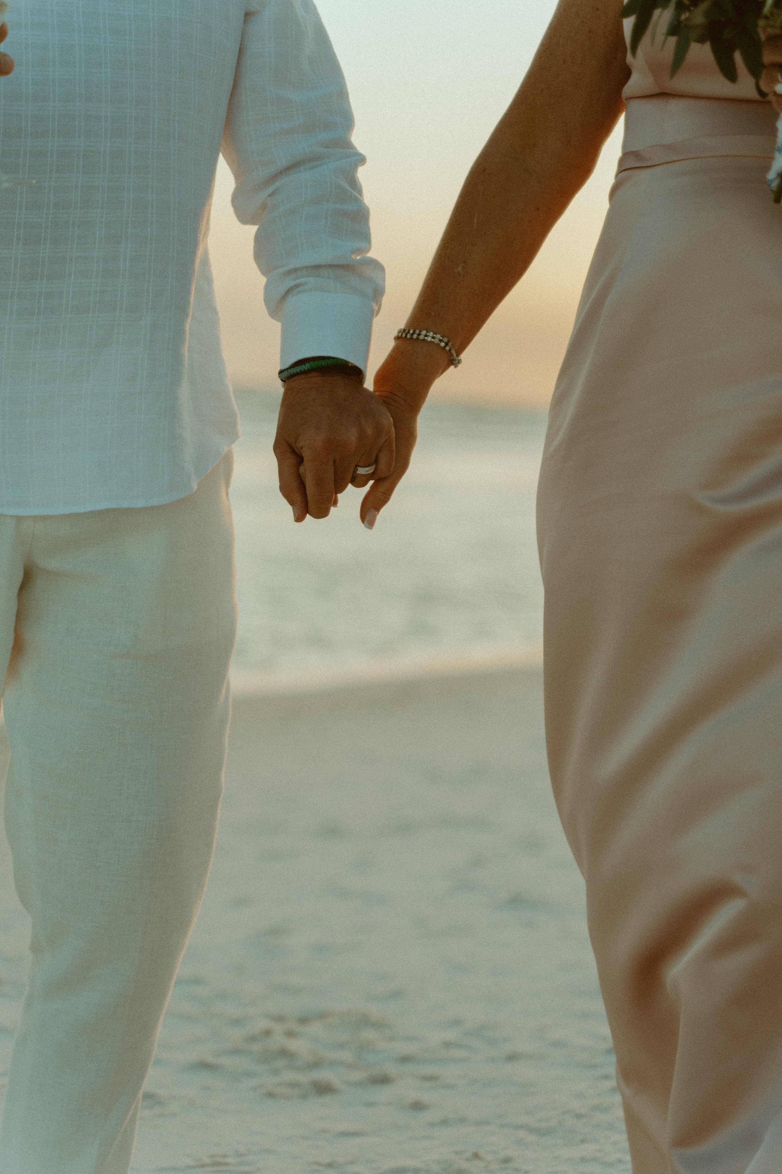Sunset wedding on the Emerald Coast
