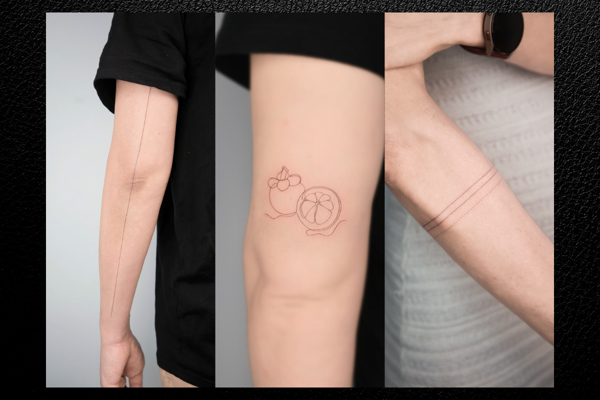Line Tattoo Design: The Art of Minimalist Elegance
