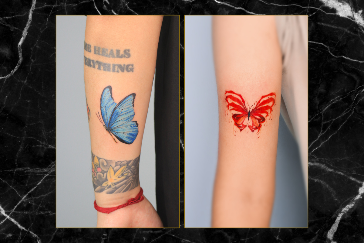 Color Butterfly Tattoo: Design Guide &amp; Inspiration
