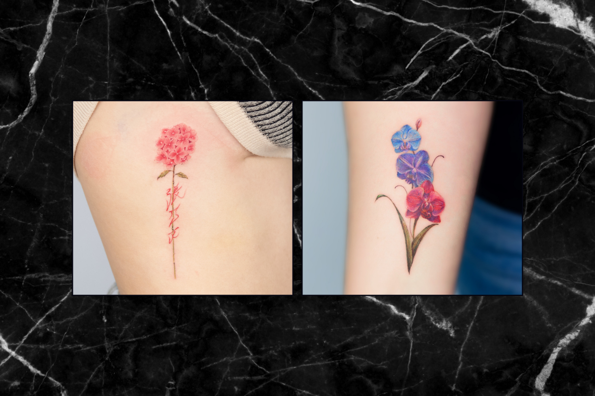 Colored Flower Tattoos: Design, Care &amp; Longevity Guide