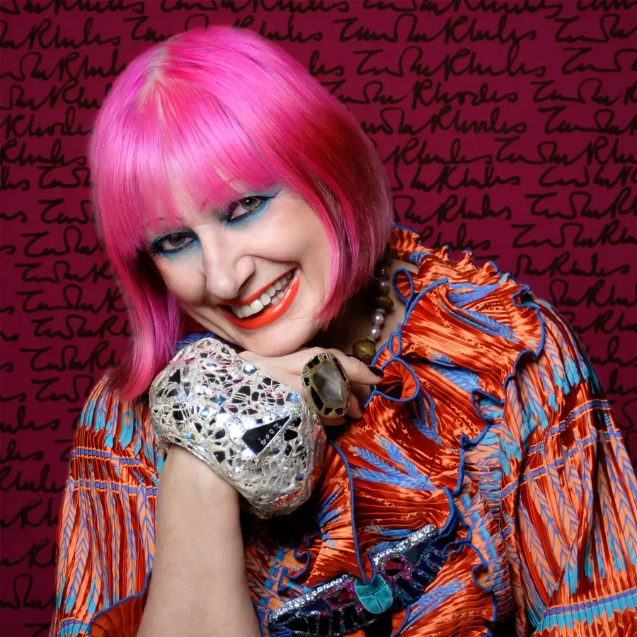 Zandra Rhodes in conversation with Rosemary Harden