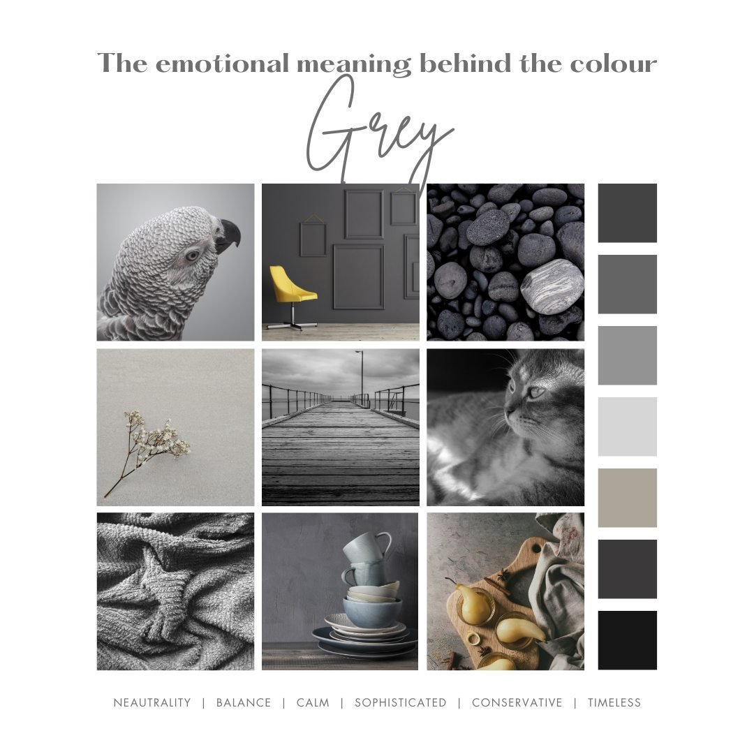 Grey: the hue of balance and neutrality. Neither black nor white, it's the colour that finds harmony in the in-between. Embrace its subtle sophistication. 🌫️🤍 #ColourMeaning #GreyWisdom #NeutralTones