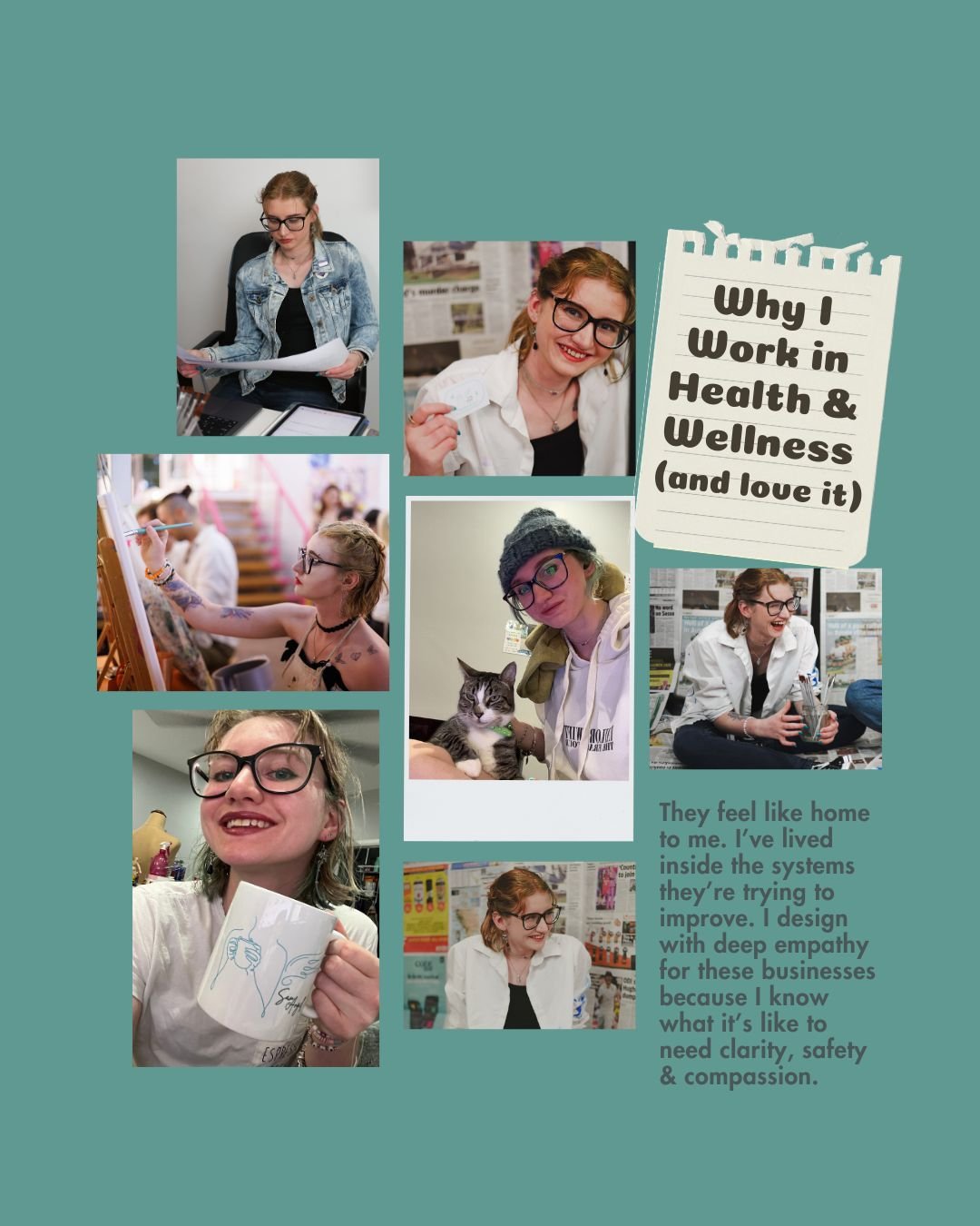 People often ask why I work so closely with **health and wellness brands. They ask** why that&rsquo;s the space where my design work feels the most natural, the most aligned, the most *me*.

The truth is: these industries feel like home because I&rsq