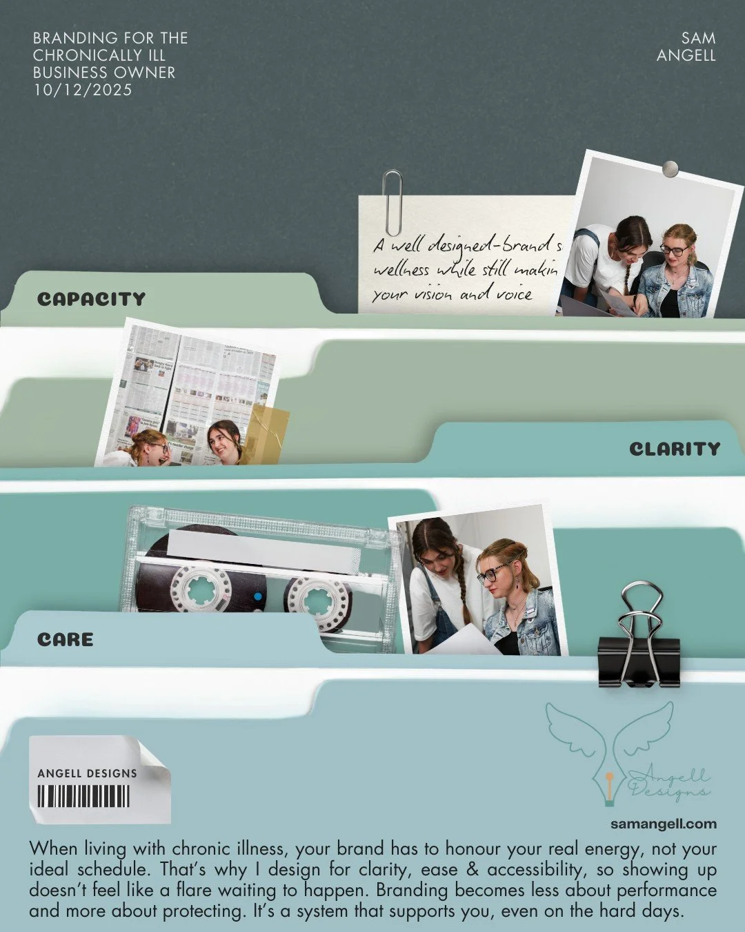 Building a sustainable brand as a disabled or chronically ill entrepreneur isn&rsquo;t about pushing harder. It&rsquo;s about building smarter, softer, and with a deep respect for your body. Disability shapes everything: energy, visibility, confidenc