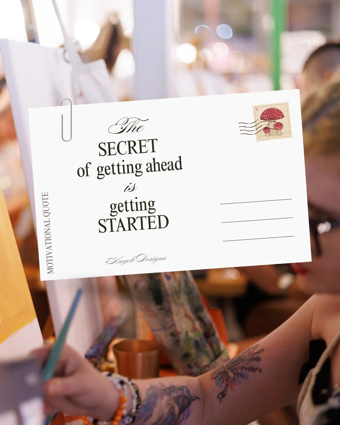 &ldquo;The secret of getting ahead is getting started.&rdquo;

Simple. Unforgettable. True.

I&rsquo;m Sam, a branding and web designer working with health and wellness businesses, and I see this play out all the time. So many thoughtful, capable pra