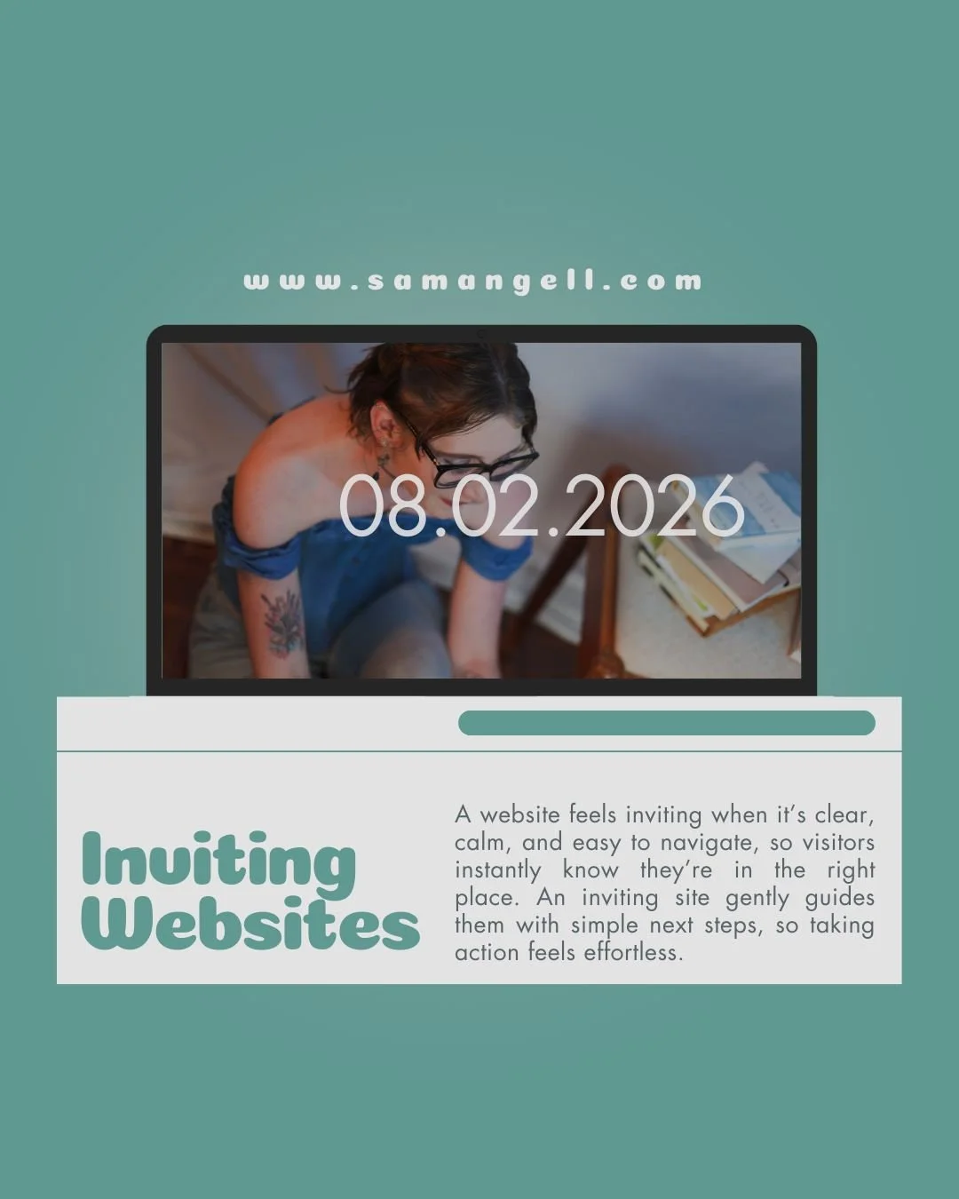 What makes a website feel inviting isn&rsquo;t decoration. It&rsquo;s how it treats the person arriving. When structure is clear, people know where they are and where to go next. That clarity removes the subtle anxiety that comes from guessing and he
