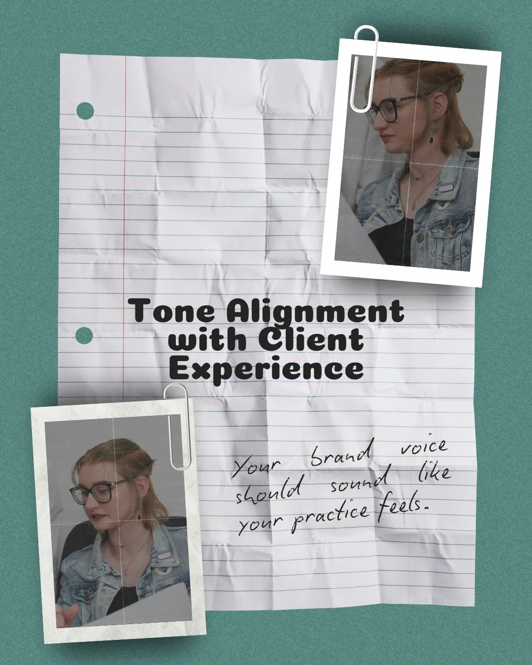 Tone is often the very first experience someone has of your work. Long before a booking, consult, or conversation&hellip; people meet you through your &ldquo;voice&rdquo; (or words).

I&rsquo;m Sam (they/them), a branding and strategy designer who he