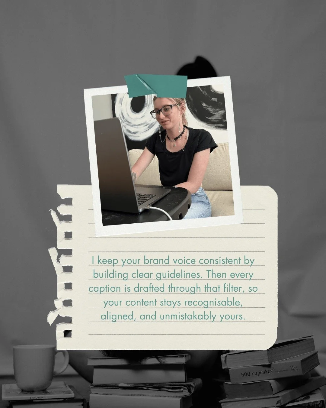 If your socials sometimes sound like five different versions of you fighting over the keyboard&hellip; you&rsquo;re not alone. Consistent brand voice is one of the biggest things I support clients with, because it&rsquo;s also one of the easiest thin