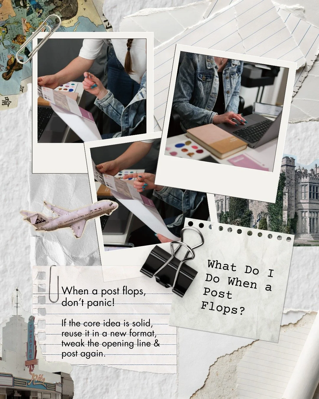 When a post flops, I don&rsquo;t spiral (as much). I don&rsquo;t delete it in shame, stage a funeral, and move to the mountains. I treat it like data. Because a &ldquo;flop&rdquo; is usually (actually NEVER) a moral failing. It&rsquo;s just a post th