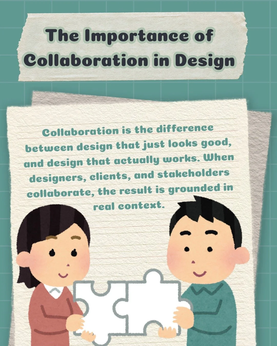 Collaboration is the difference between design that just looks good and design that actually works.

I&rsquo;m Sam (they/them), a branding specialist who&rsquo;s learnt that the strongest outcomes happen when design isn&rsquo;t created in a vacuum. W