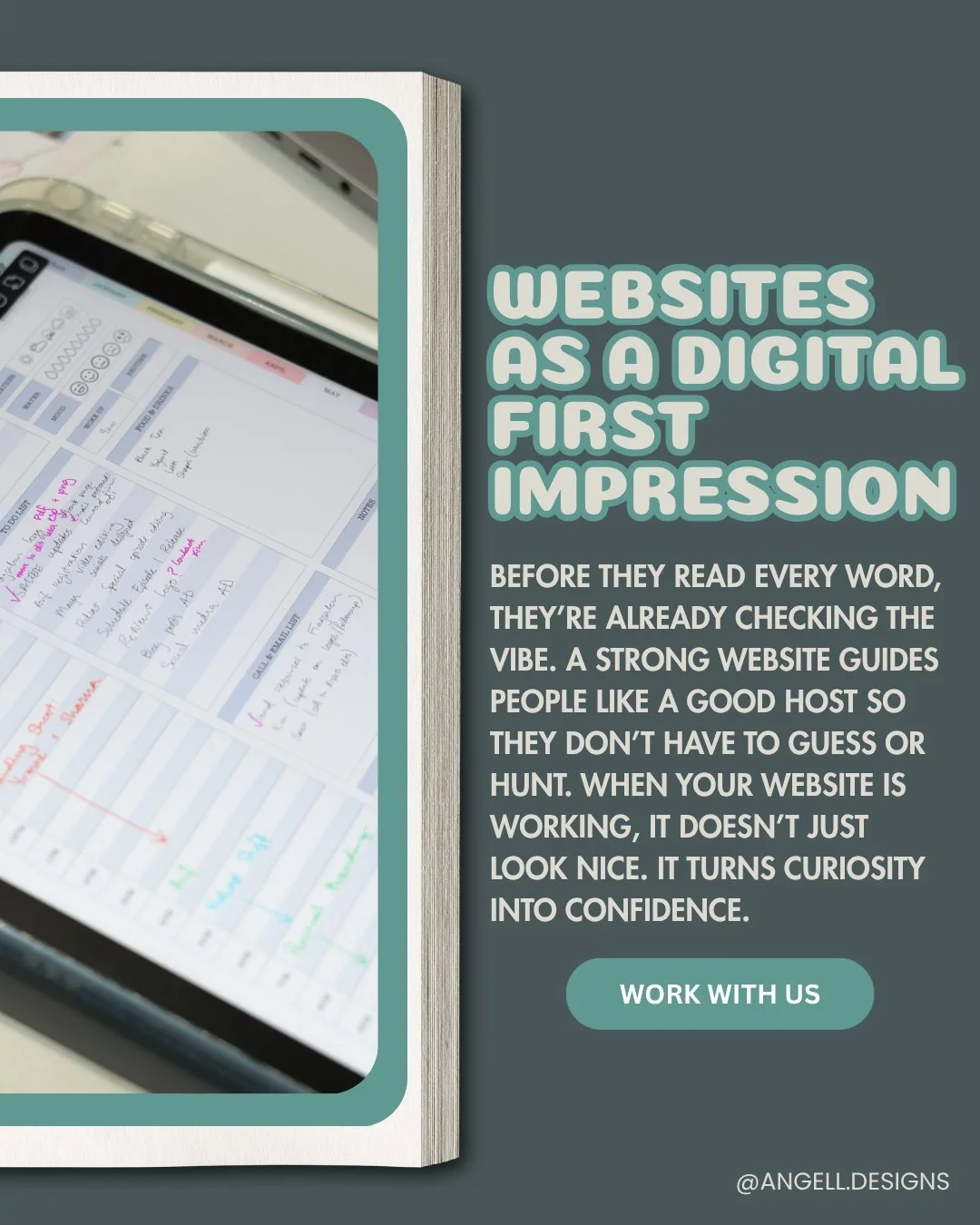 Your website is your digital first impression, whether you like it or not. Before someone reads every word, they&rsquo;re already checking the vibe. They&rsquo;re deciding in seconds: does this feel trustworthy, clear, and safe to step into?

I&rsquo