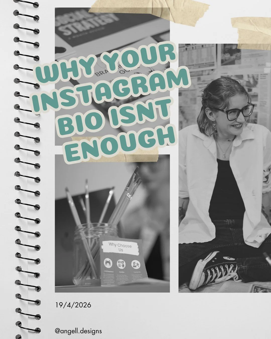 Your Instagram bio just simply is not enough. Not because it&rsquo;s &ldquo;bad&rdquo; but because it&rsquo;s tiny, limited, and you&rsquo;re building your whole first impression inside a platform you don&rsquo;t actually control. One glitch, one alg