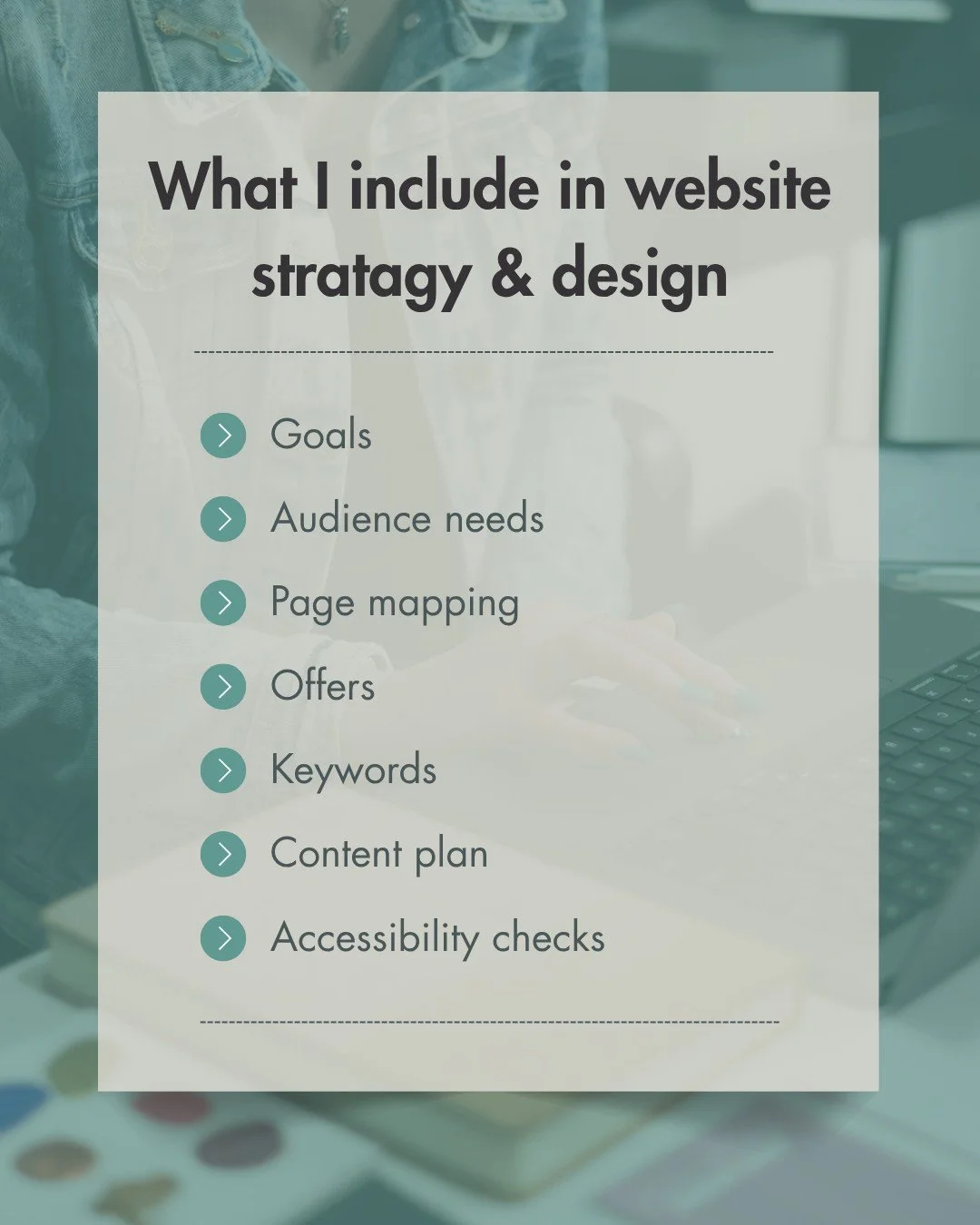 A good website isn&rsquo;t built by picking a template and hoping for the best. It&rsquo;s built with strategy first so your site actually guides people from &ldquo;I&rsquo;m curious&rdquo; to &ldquo;I&rsquo;m ready to book&rdquo; without confusion o