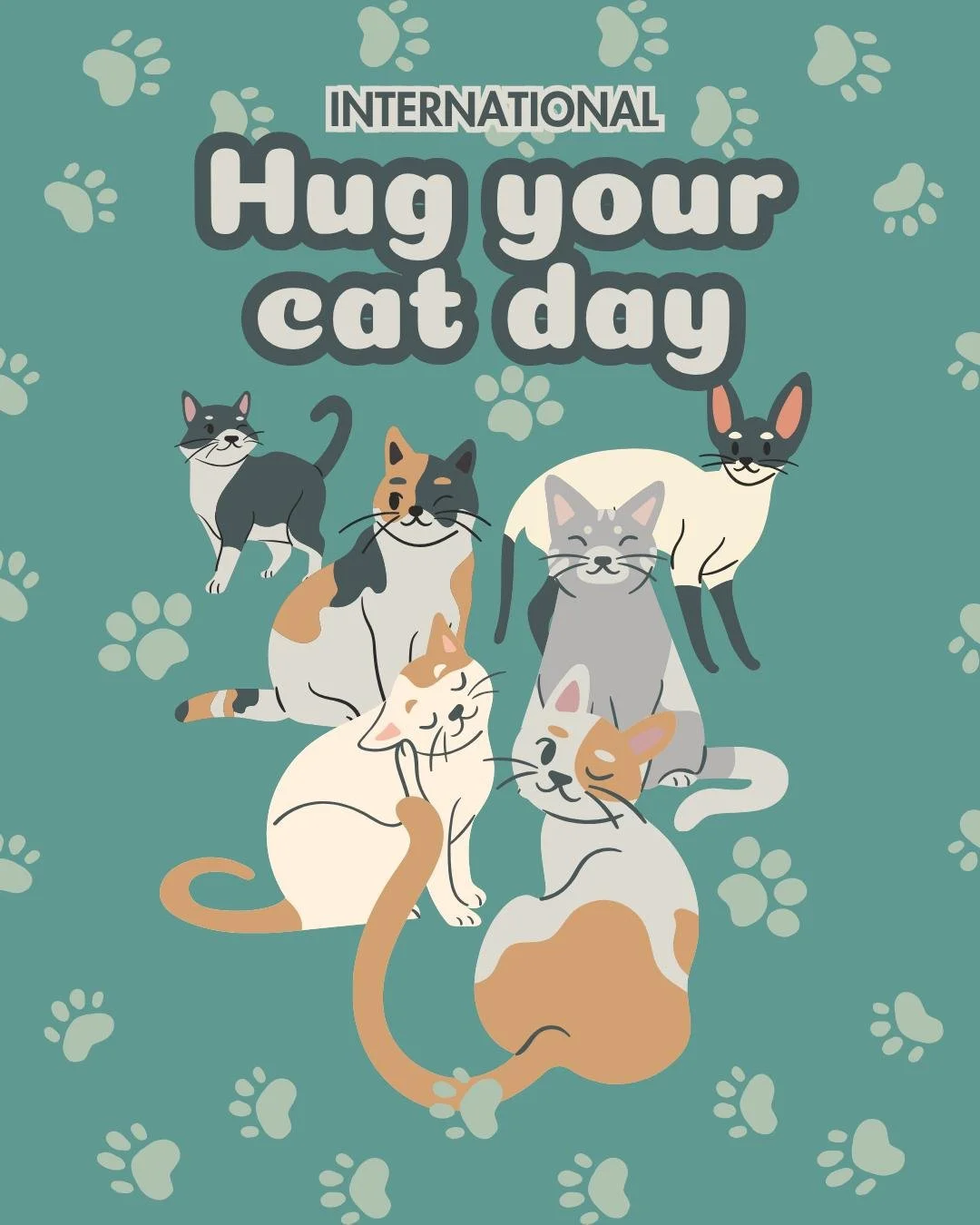 International Hug Your Cat Day is Ivy&rsquo;s personal favourite holiday. Mostly because it confirms what she&rsquo;s been saying all along: my actual job is to hug her, and her job is to tolerate it like a tiny furry CEO 🐾

She&rsquo;s my little pu