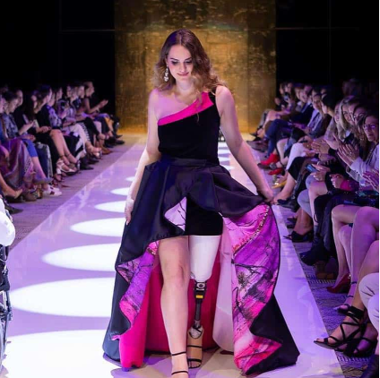 Afterpay Australian Fashion Week runway (Image from Blaauw, 2021)