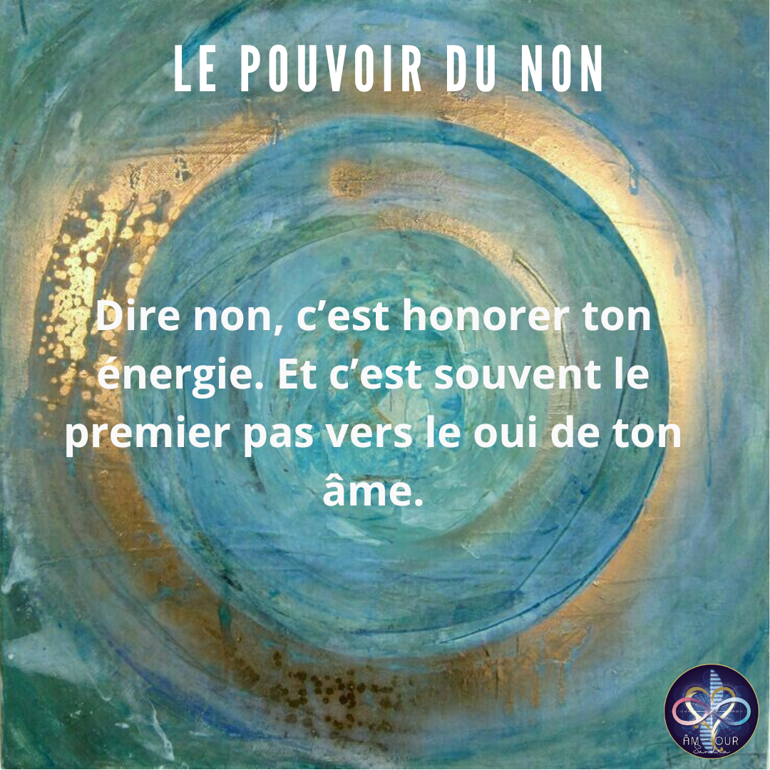 trouver la liberté dans le non