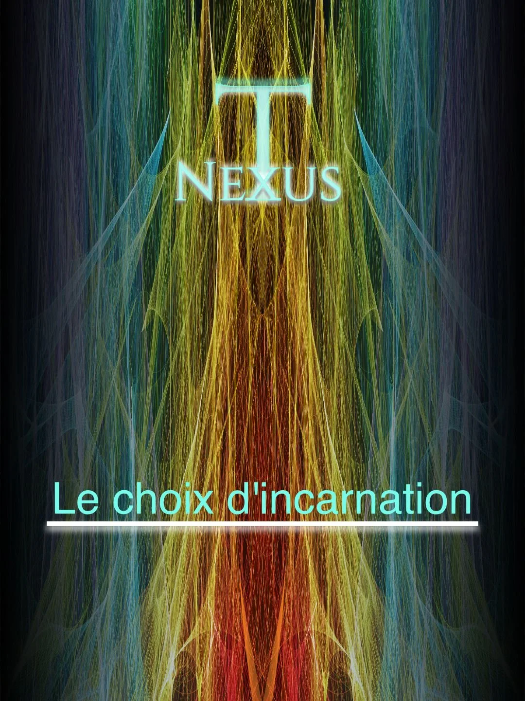 NexTus Visuel vibratoire du portail “Le choix d’incarnation”, deuxième étape du voyage NexTus. L’image représente l’engagement de l’âme, le choix d’expérimenter la matière et la conscience du passage incarné.