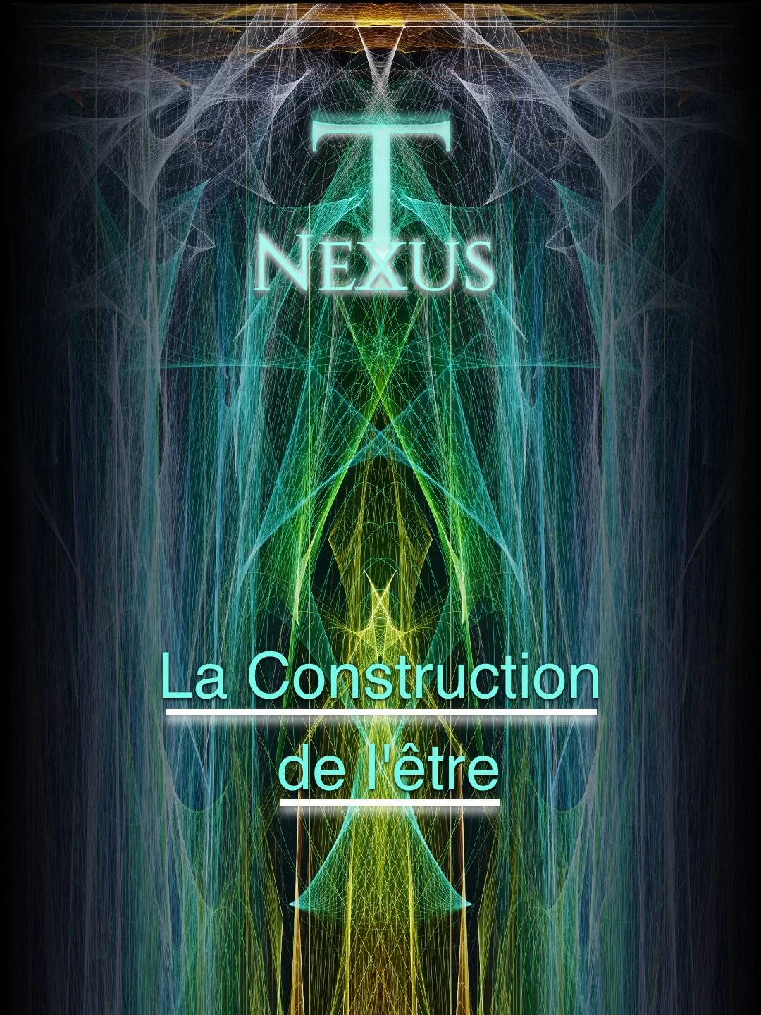 NexTus Visuel du portail “La construction de l’Être” – Projet NexTus. Représente l’alignement du canal vibratoire, la structuration intérieure et la stabilisation énergétique de l’Être incarné.