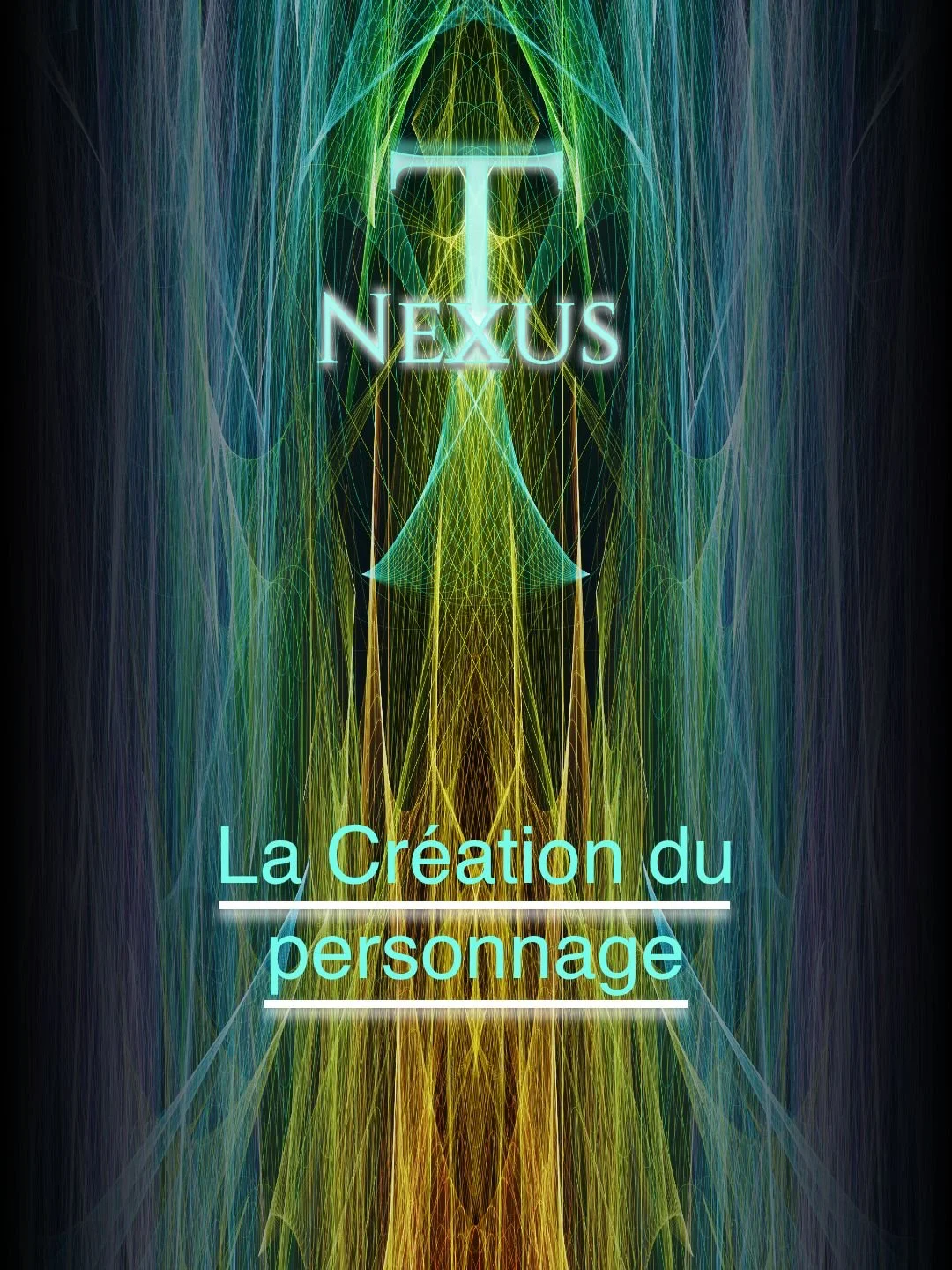 NexTus Image du portail “La création du personnage” – Projet NexTus. Représente la co-création de l’incarnation, la construction de l’identité vibratoire et la manifestation consciente du rôle de l’être dans la matière.