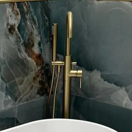 Brass bath tap from Bathroom Mountain