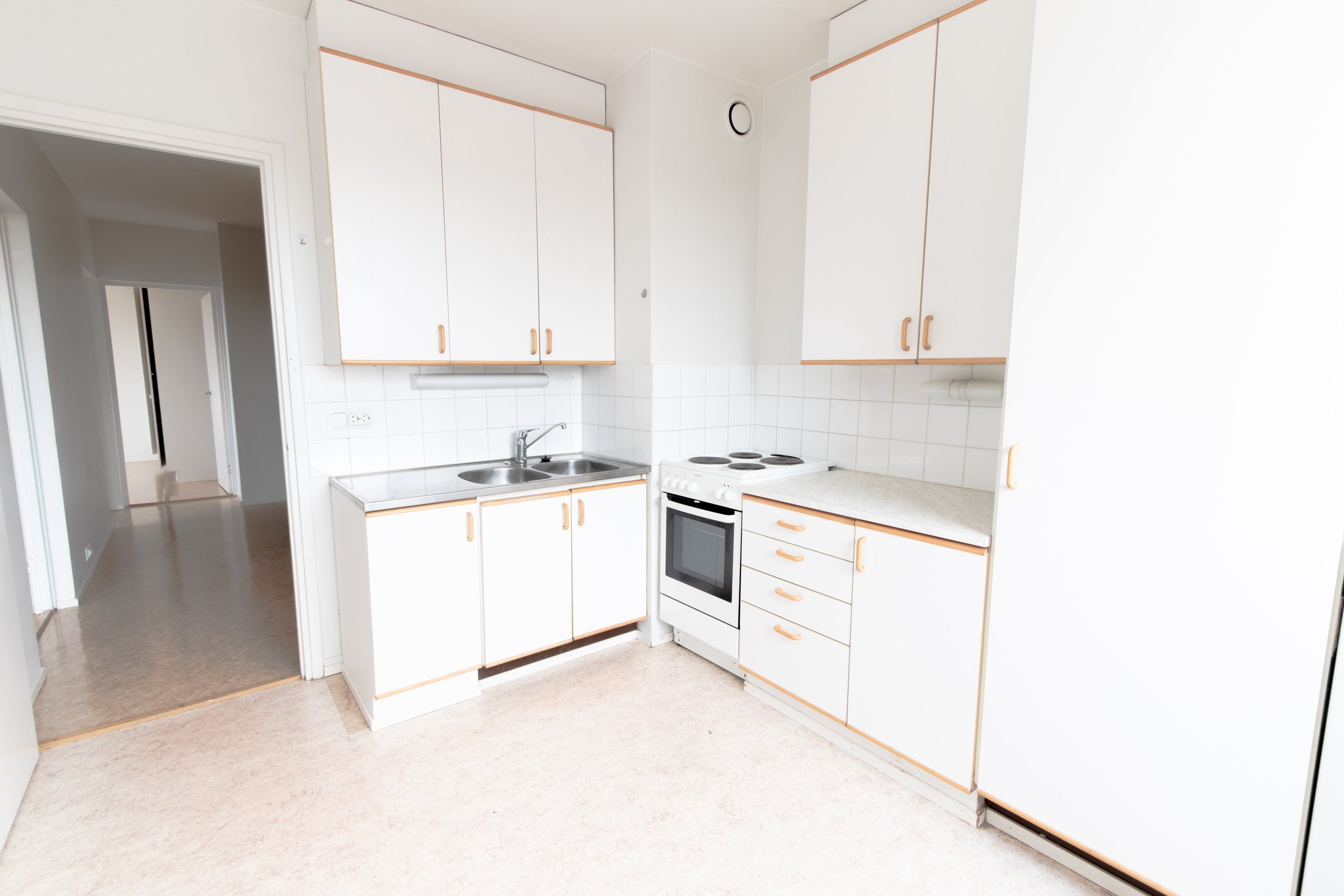 Sijoitusasunnon keittiö