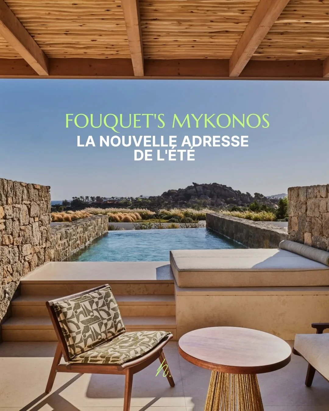 Fouquet&rsquo;s Mykonos, la nouvelle adresse de l&rsquo;&eacute;t&eacute; ☀️

Cinqui&egrave;me ouverture du Groupe Barri&egrave;re, apr&egrave;s Paris, New York, Courchevel et Saint-Barth.

Des suites aux villas jusqu&rsquo;&agrave; 14 personnes, pen