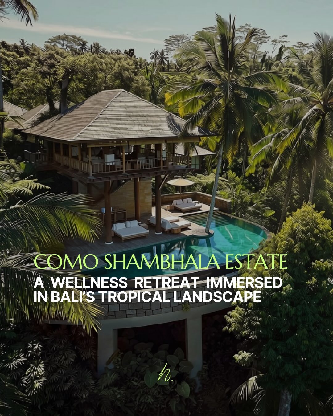 In the heart of Bali, @comoshambhalaestate has become one of the island&rsquo;s most iconic wellness retreats.

More than a luxury hotel, the estate offers a holistic approach to wellbeing, combining expert guidance, Ayurveda, Traditional Chinese Med