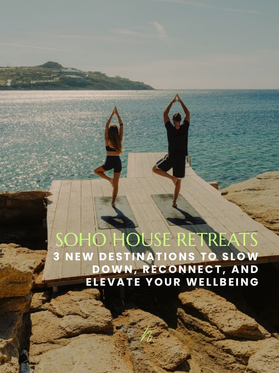 @sohohouse is launching three new retreats ✨

Each experience has its own theme and experts, from restoring the nervous system to boosting energy:

&bull; Soho Roc House, Mykonos, 21 to 25 September, with Sudi Burnett and @biancadusic 

&bull; Babing