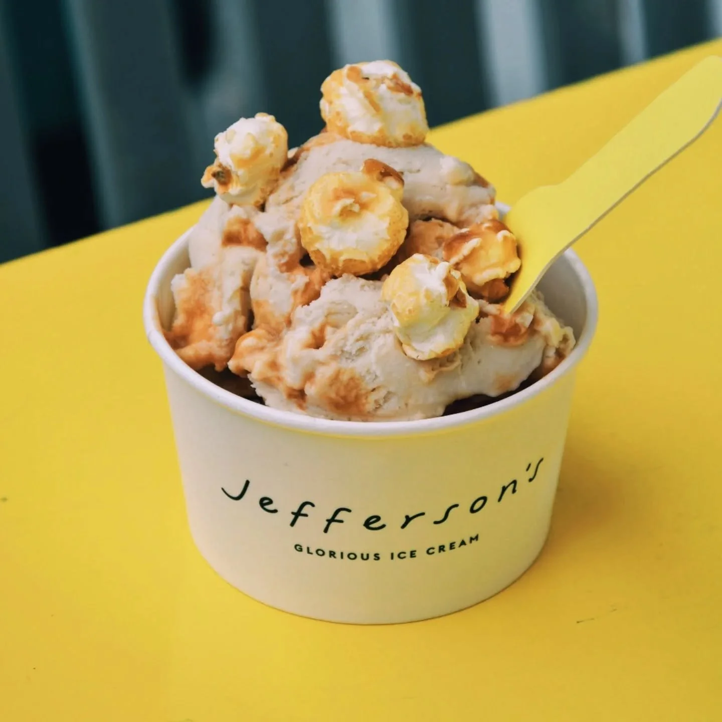 ☀️🔥Lets just say the heatwave has landed,☀️🔥
.
.
All ice cream flavours in Balham &amp; Brixton today to cool your inner flames! Or have a milkshake for double the dousing ⛱️
.
.
This beauty: Double Caramel Banana Popcorn has just been restocked al