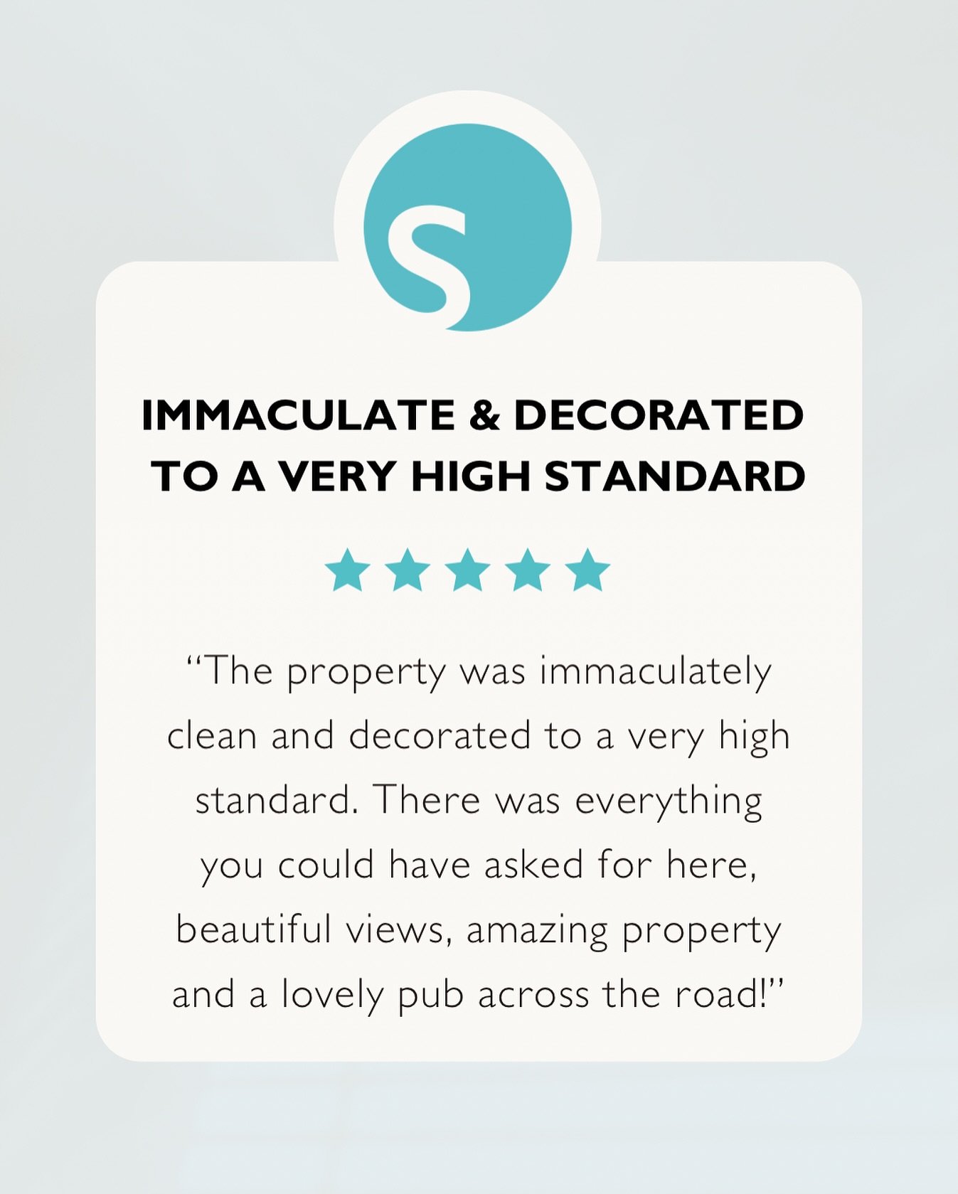Jo stayed in May with her family and shared this wonderful review:

&ldquo;The property was just amazing and the whole family - all 14 had a fabulous time here. The property was immaculately clean and decorated to a very high standard. There was ever