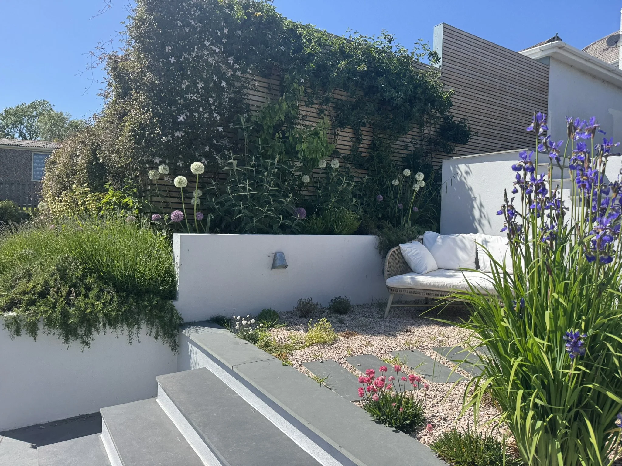 The Annex's private garden