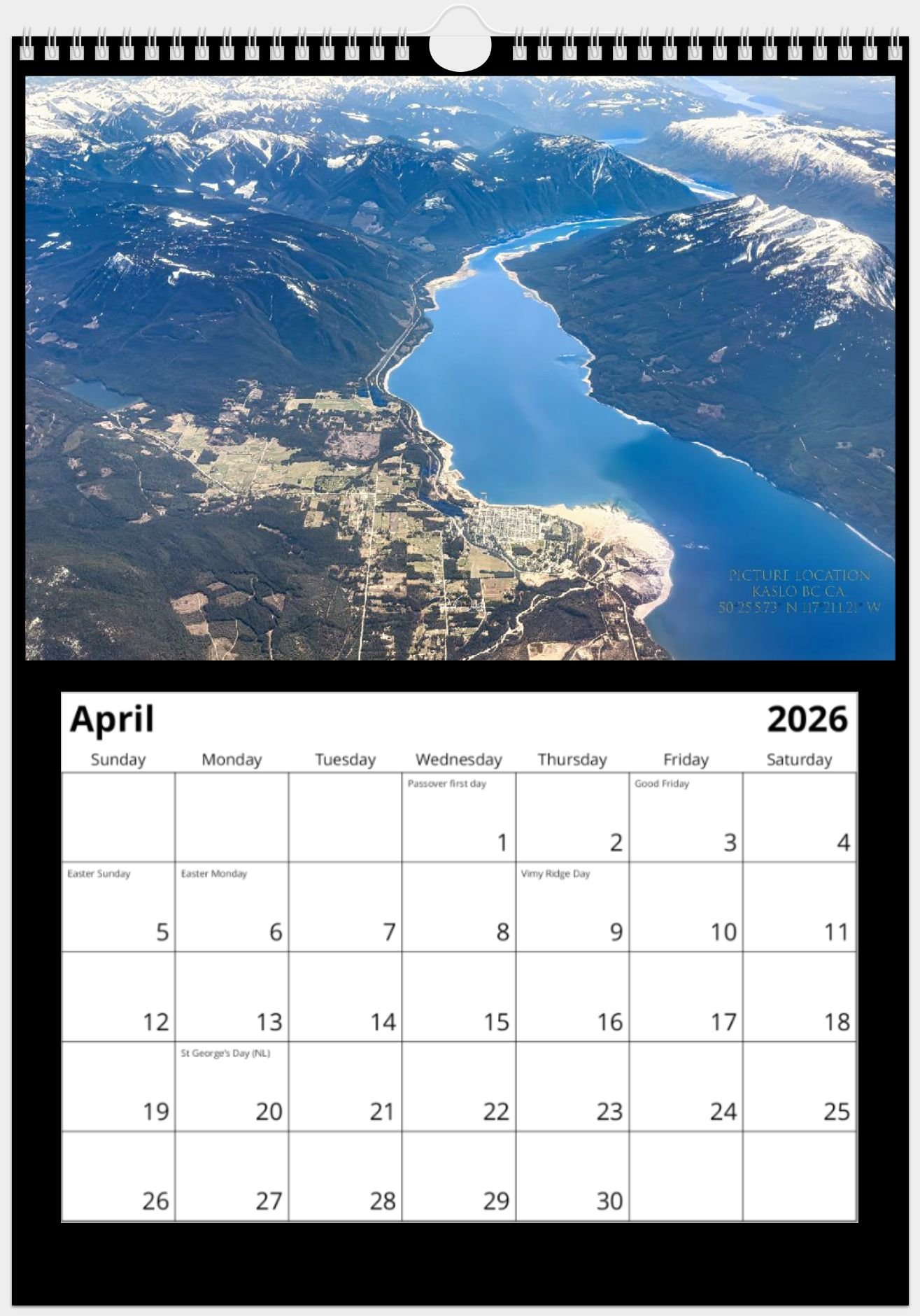 Limited Edition Nature Calendar April 2025.jpeg