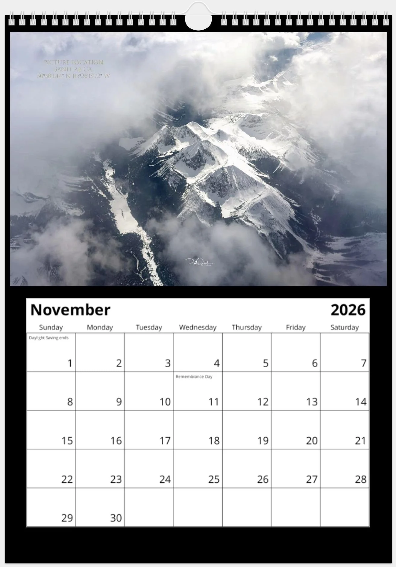 Limited Edition Nature Calendar November 2025.jpeg