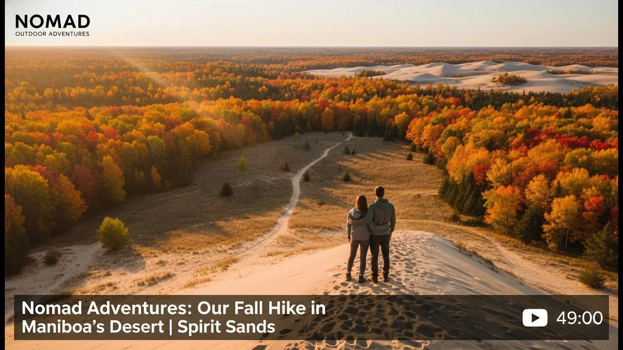 🍁 Our Fall Hike in Manitoba’s Desert