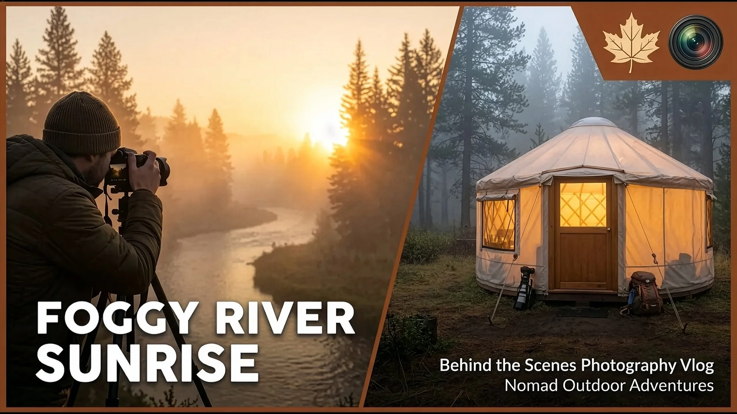 🍁 Foggy River Sunrise at Spruce Woods – Behind the Scenes Photography Adventure