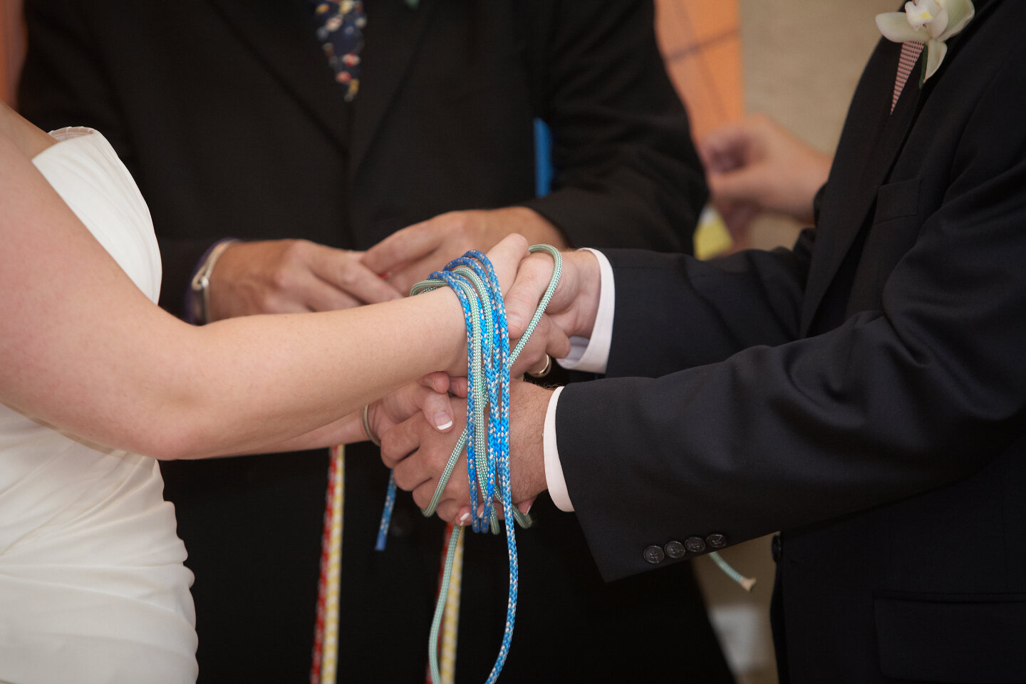 Handfasting Ceremony❤️

At one of my upcoming weddings the couple have chosen a Handfasting ritual.

It's a beautiful element to add, as is also an opportunity to include close friends or family in part of the ceremony.

Originating from ancient Celt