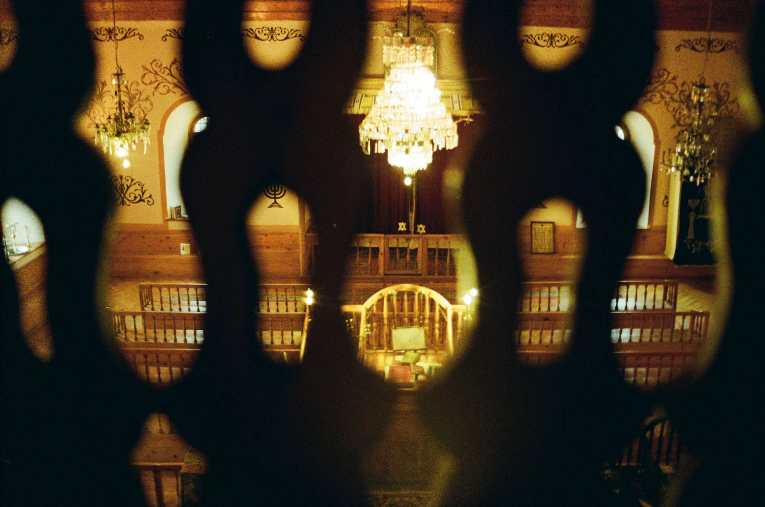 The synagogue of Akhaltsikhe, Georgia, is one of the last remnants of the town's Jewish community. Dating back to at least 1863, its date of construction is the topic of debate, with some saying it was built over a century earlier.