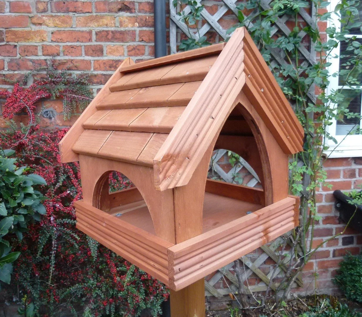 Log Cabin - Bespoke Wooden Bird Tables |Handcrafted in Cheshire East ...