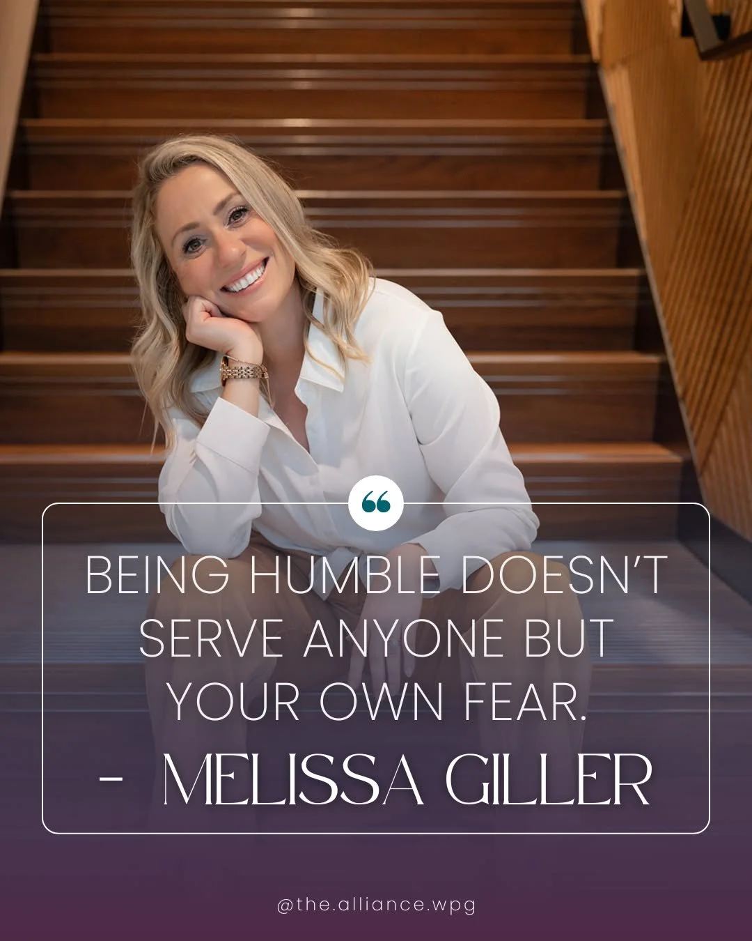 &ldquo;Being humble doesn&rsquo;t serve anyone but your own fear.&rdquo; &ndash; Melissa Giller

Last Wednesday inside The Alliance, the conversation kept circling back to one thing: boundaries.

How to set them.

 How to stick to them.

 And how fea