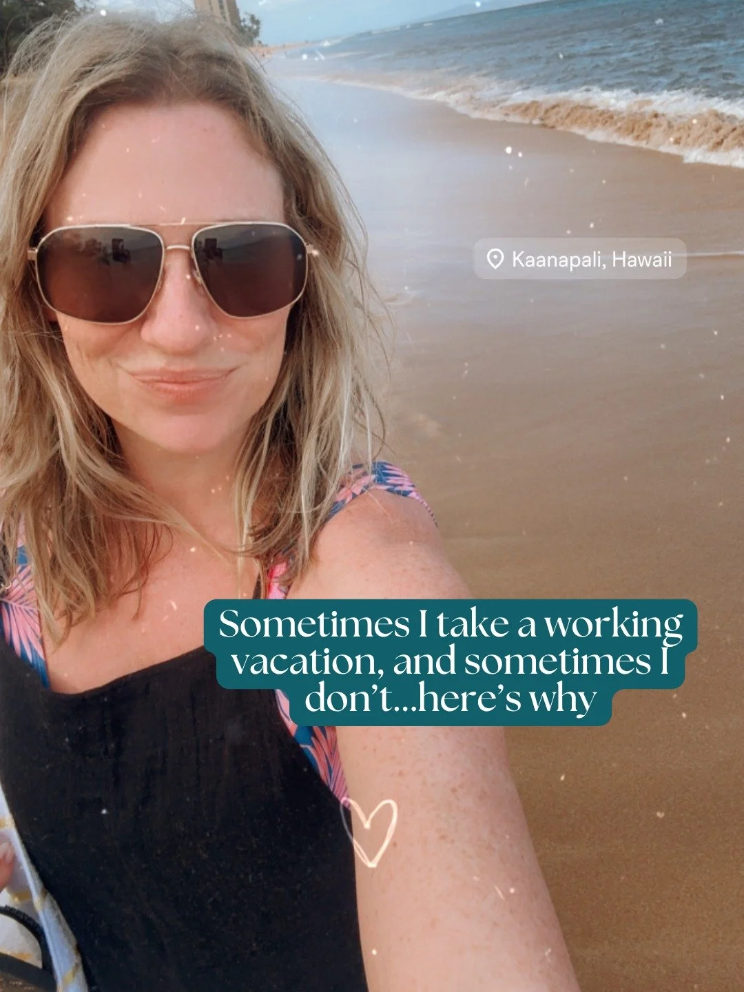 Not every &ldquo;working vacation&rdquo; needs to look the same. 🌴
 
The last time I was in Hawaii, I took calls, sent emails, onboarded clients&hellip; and honestly? It felt really good. 💻
 
It was a full season in business, and there was somethin