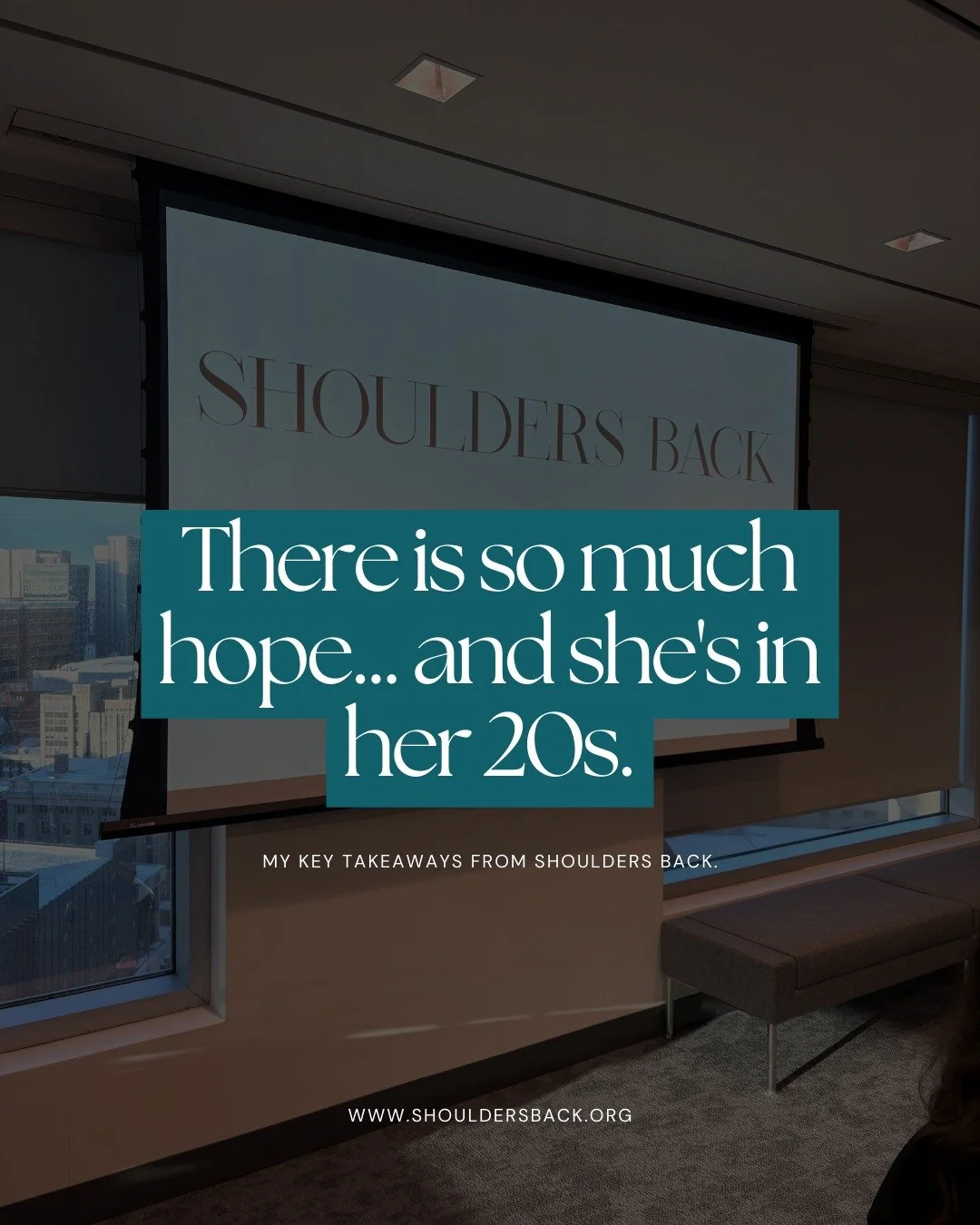 Everyone keeps saying Gen Z doesn&rsquo;t work hard. I&rsquo;m going to need them to meet the women I spent last week with.

At Shoulders Back, I was in a room full of young women already building businesses, creating change, and stepping into leader