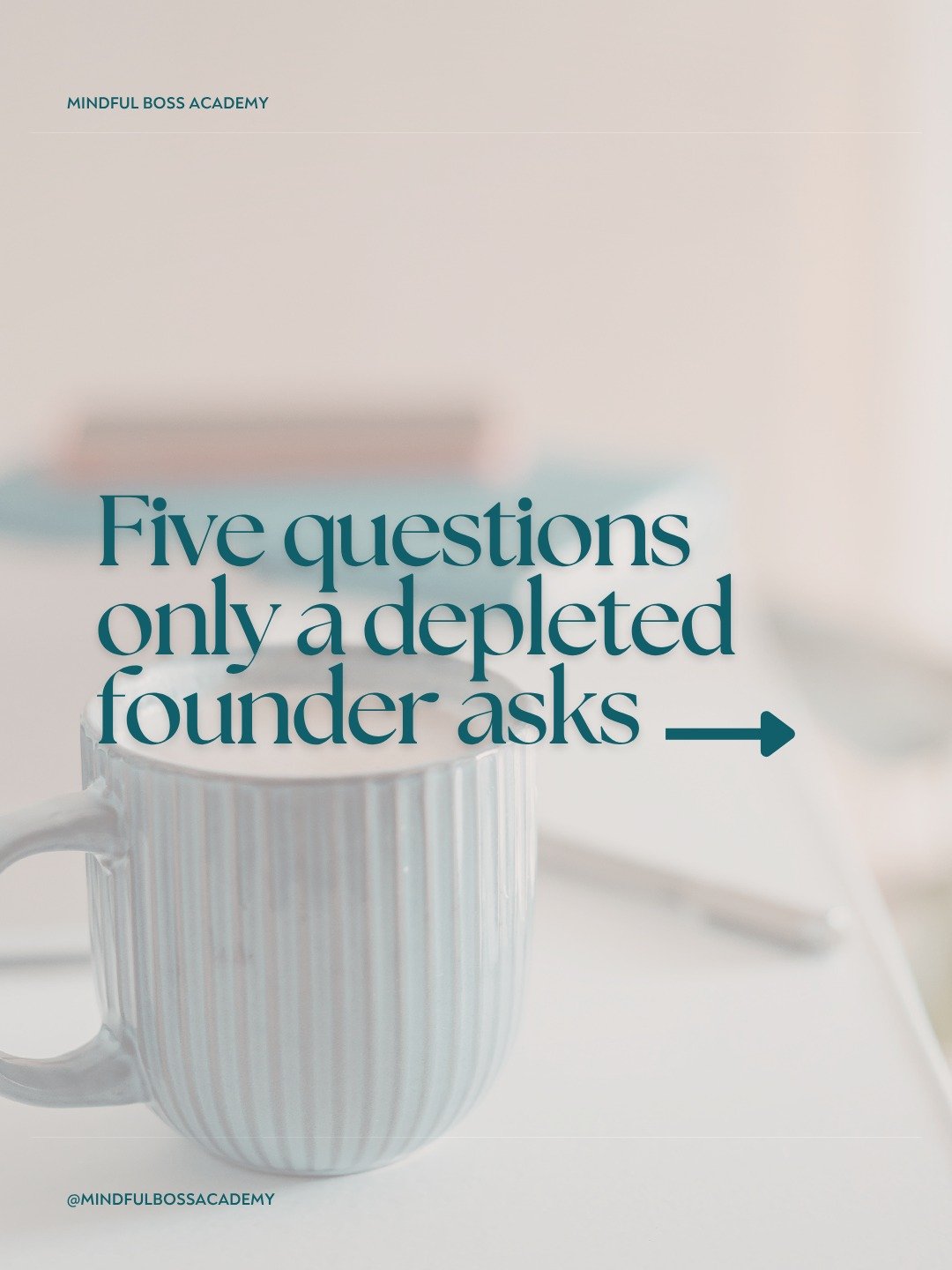 Read these slowly. If any of them are familiar, you&rsquo;re not failing &mdash; you&rsquo;re running an under-resourced operating system on a body that wasn&rsquo;t designed to hold the spreadsheet, the strategy, the schedule, the staff, and your ow