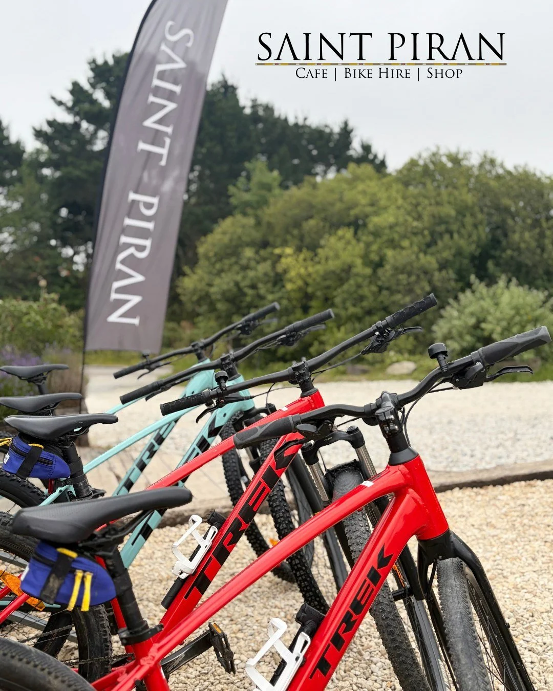 Sunshine, fresh air and a ride on the trail!

Make the most of the lovely weather and get out exploring the Coast to Coast Trail!

Bike hire available at Saint Piran Cafe &amp; Bike Hire &ndash; pop in, hire a bike and enjoy the ride!
https://www.sai
