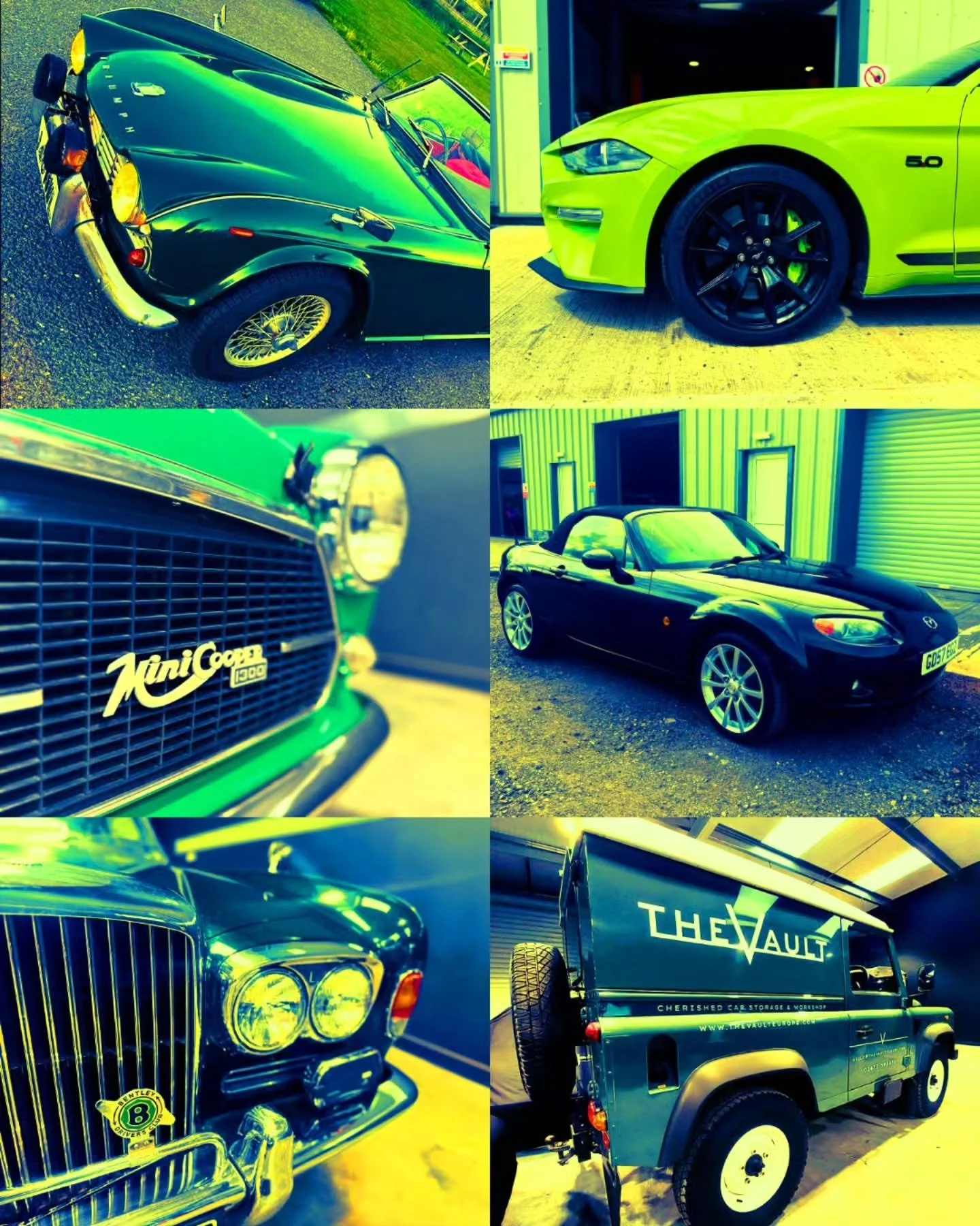 In honour of St Patrick's Day we have created a montage of some of our favourite green cars. We loved working on these beautiful vehicles.