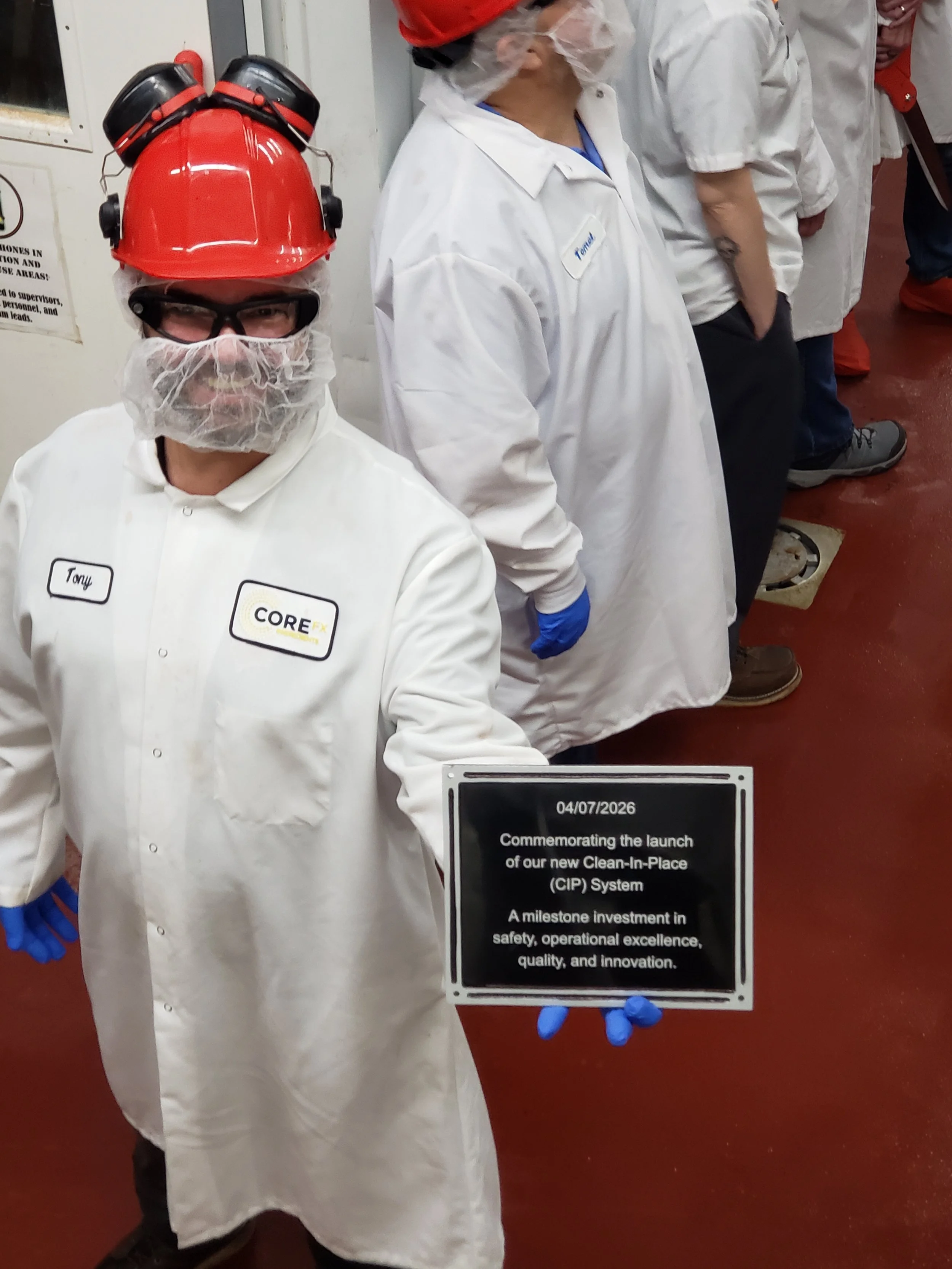 Proudly celebrating the official ribbon-cutting of our new Clean-In-Place (CIP) System in Orangeville.