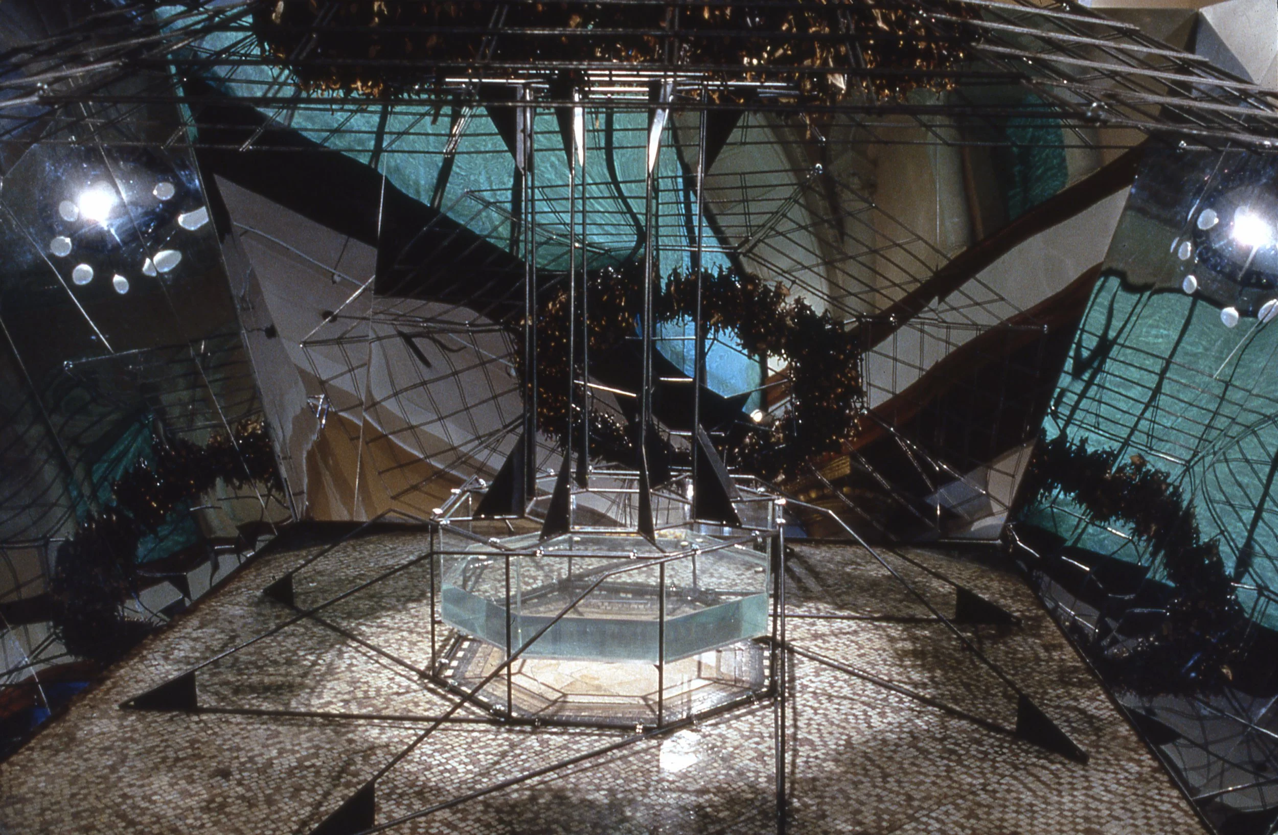The octagonal water vessel inside Sumus is 42" D