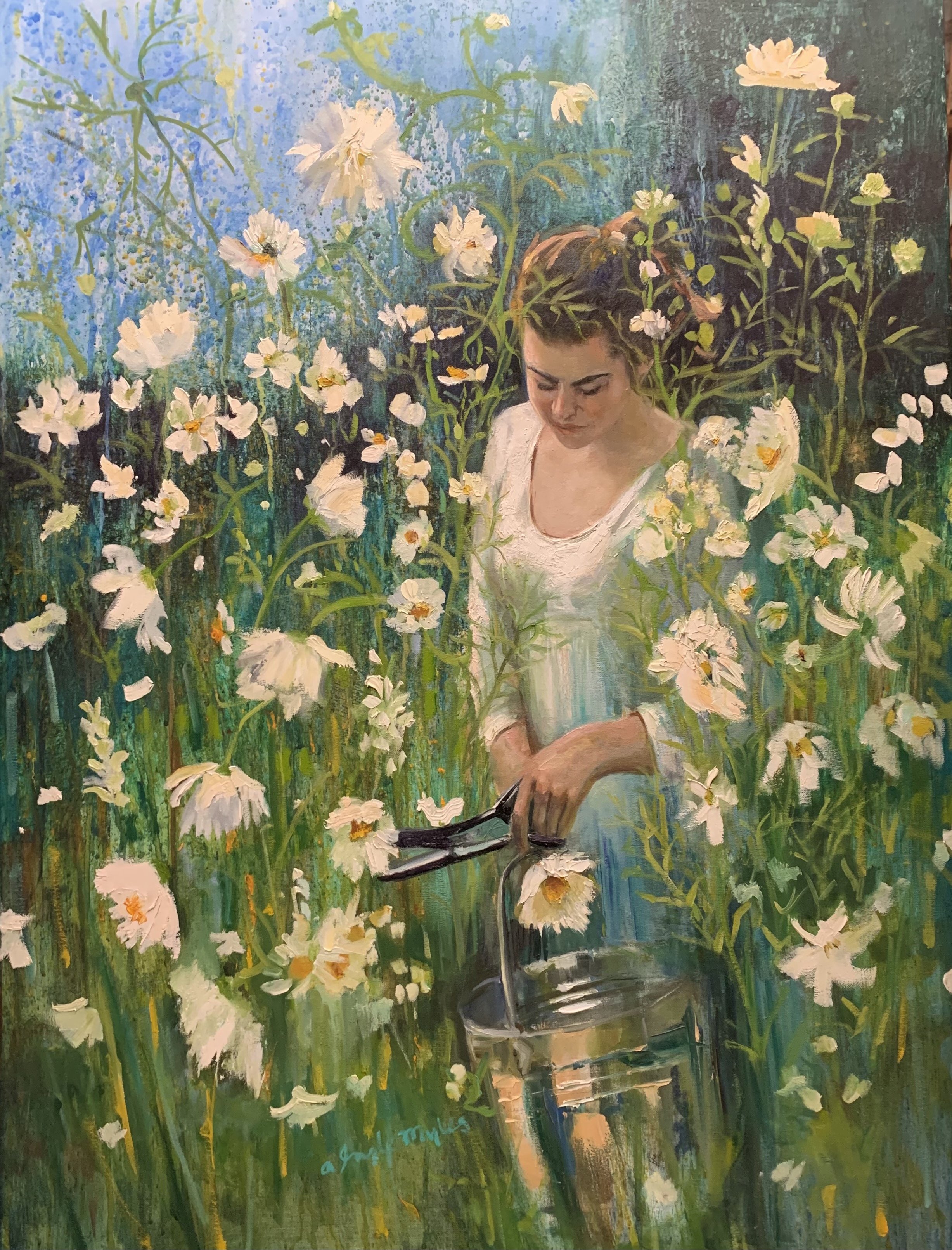 "Summer Symphony" Oil on Canvas - 