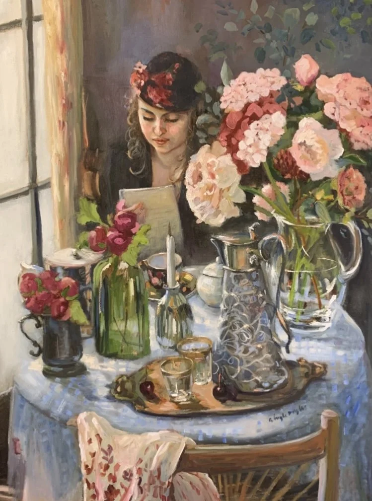  "The Note "  This painting has found a new home through Reilly's Antiques, Prosperous 
