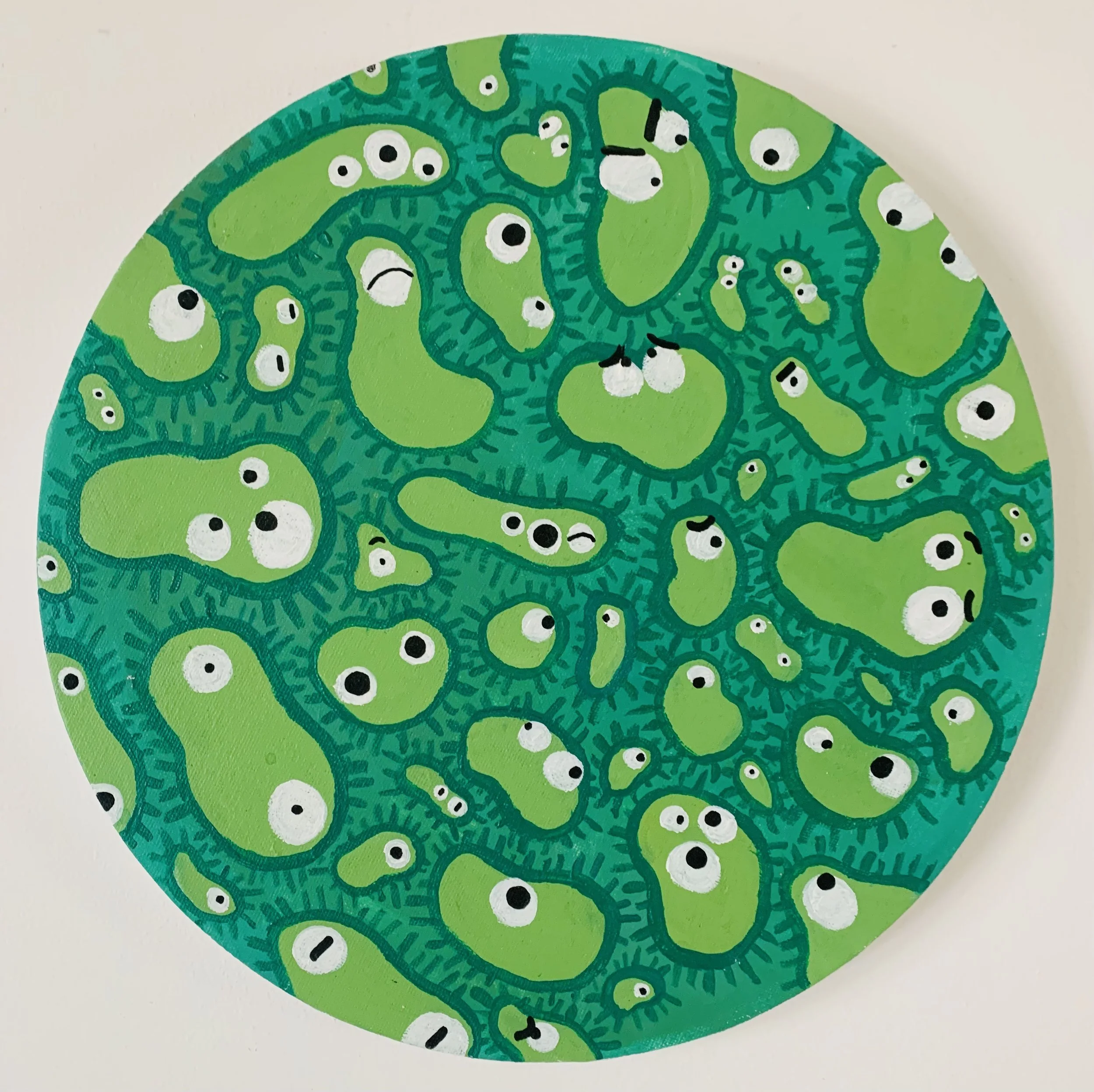 Petri Folk (Acrylic on Canvas)